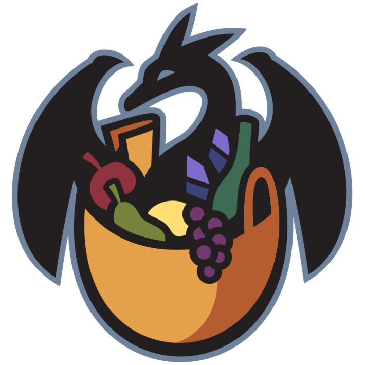 Logo de taberna "El fogón del dragón"